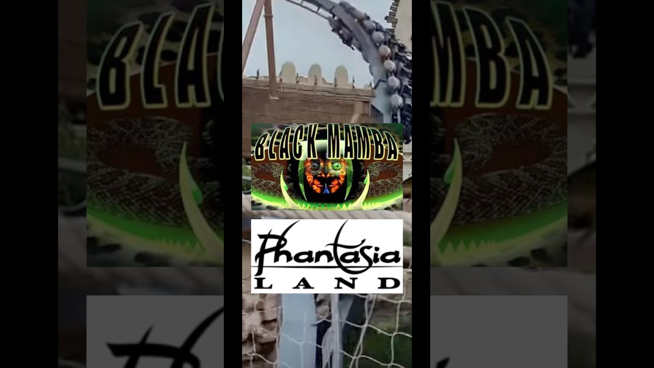 Best Inverted Coaster? Black Mamba at 