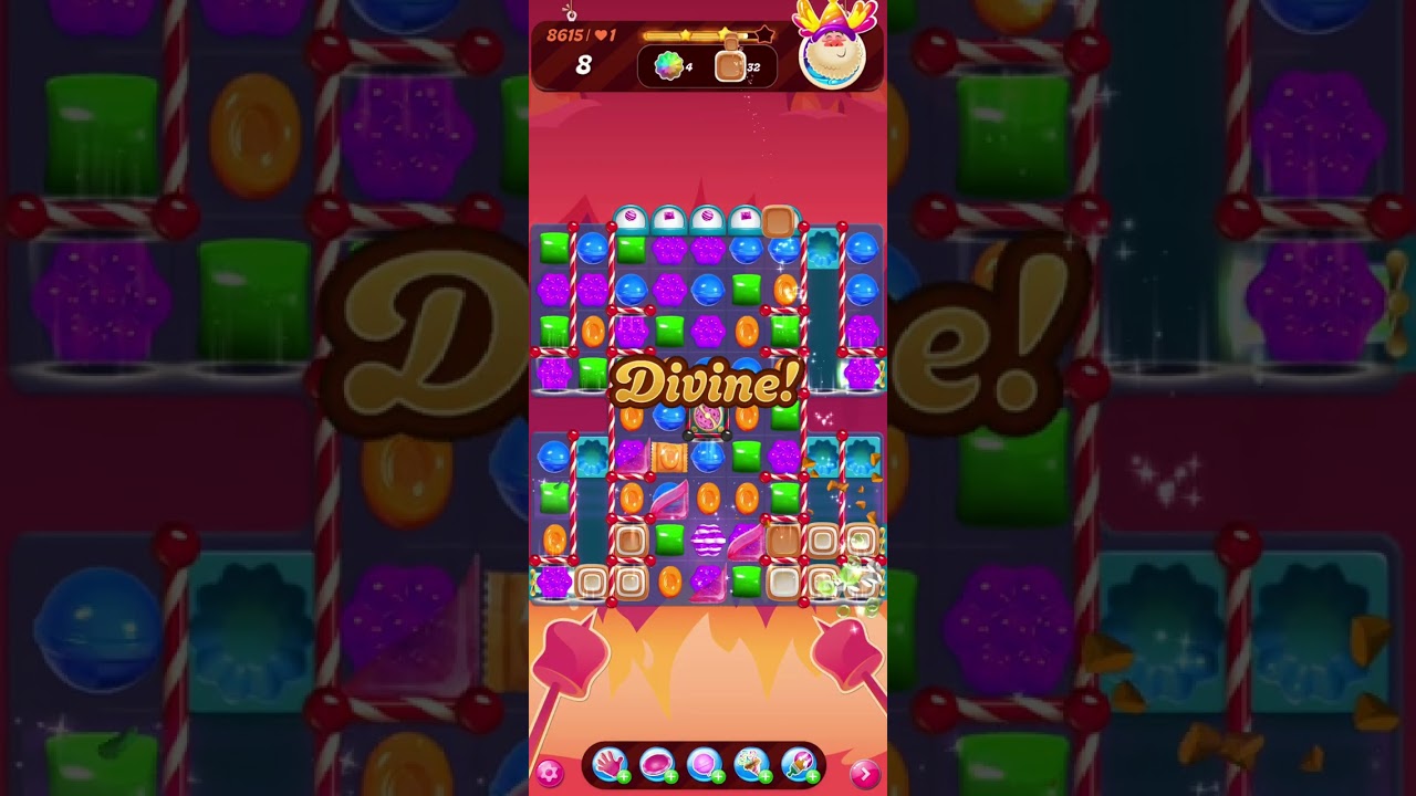 Candy Crush Level 8615 GamePlay