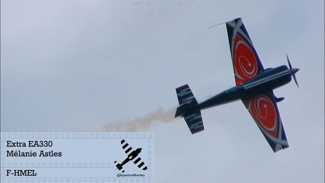 Simply The Best! Mélanie Astles ROCKING the Extra EA330 | 4K | RAF Cosford Air Show 2025