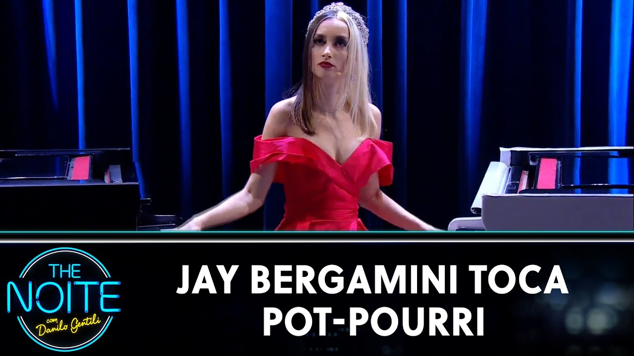 Jay Bergamini canta e toca Pot-Pourri | The Noite (29/11/21)