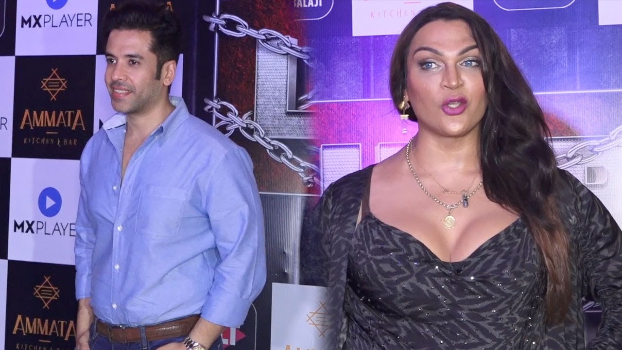 Saisha Shinde And Tusshar Kapoor Reached at Lock Upp Success Party | Shudh Manoranjan
