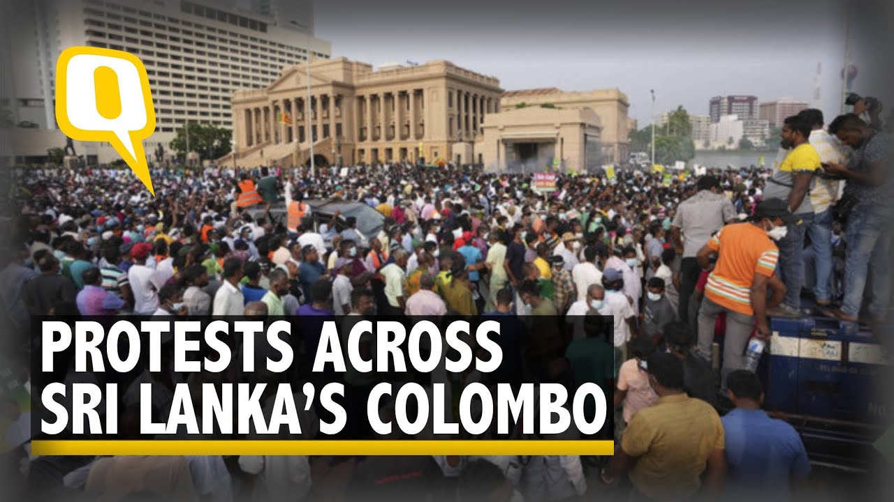 Sri Lanka Crisis | Sri Lankans Protest at Colombo&rsquo;s Independence Square | The Quint