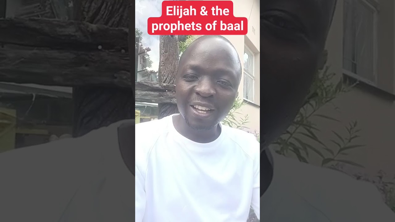 Elijah and the prophets of baal