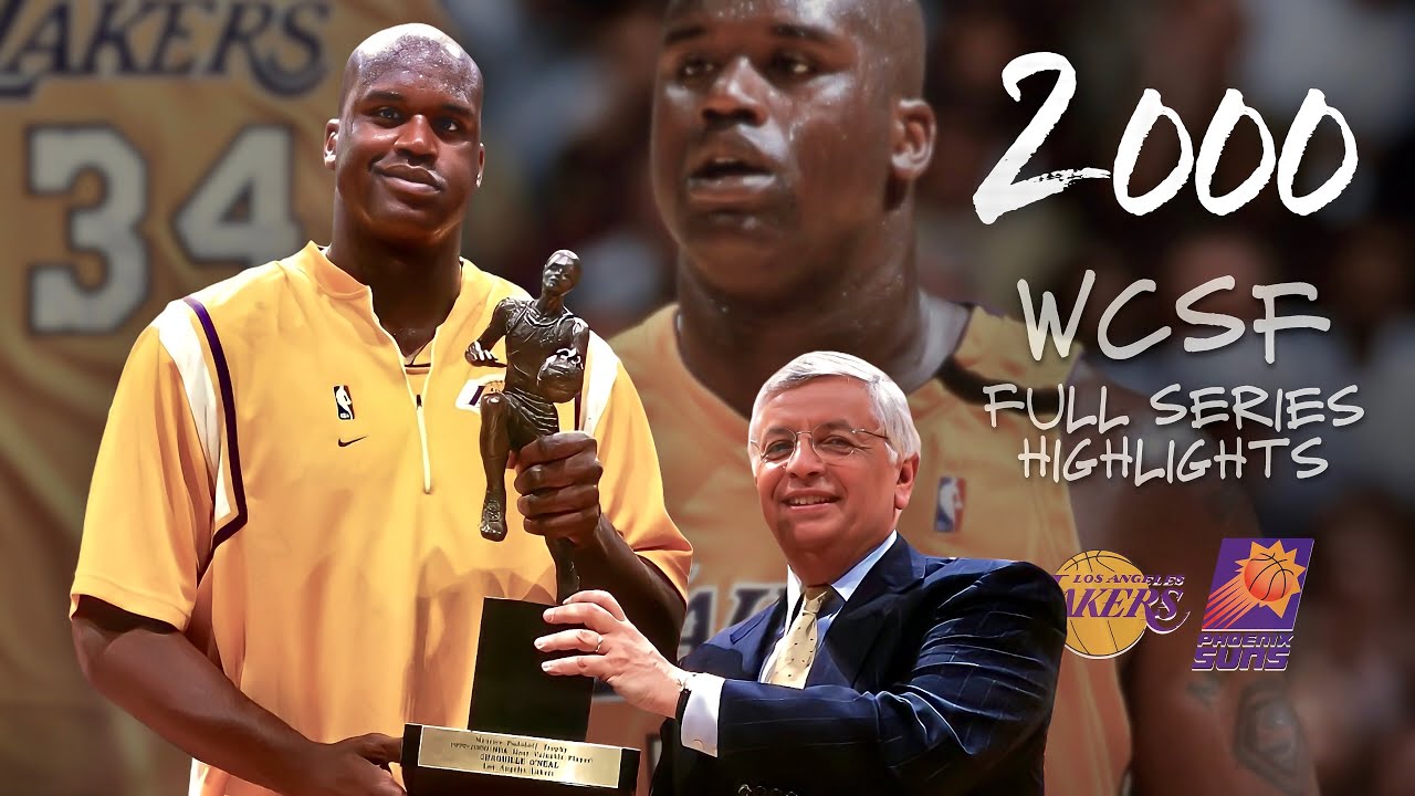 Shaquille O’Neal in Prime MVP Form Punishes Phoenix in 2000 2nd Round Playoff Matchup