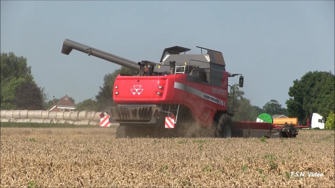 Massey Ferguson maaidor-ser Beta 7370. 360 PK Sky-line cabine.