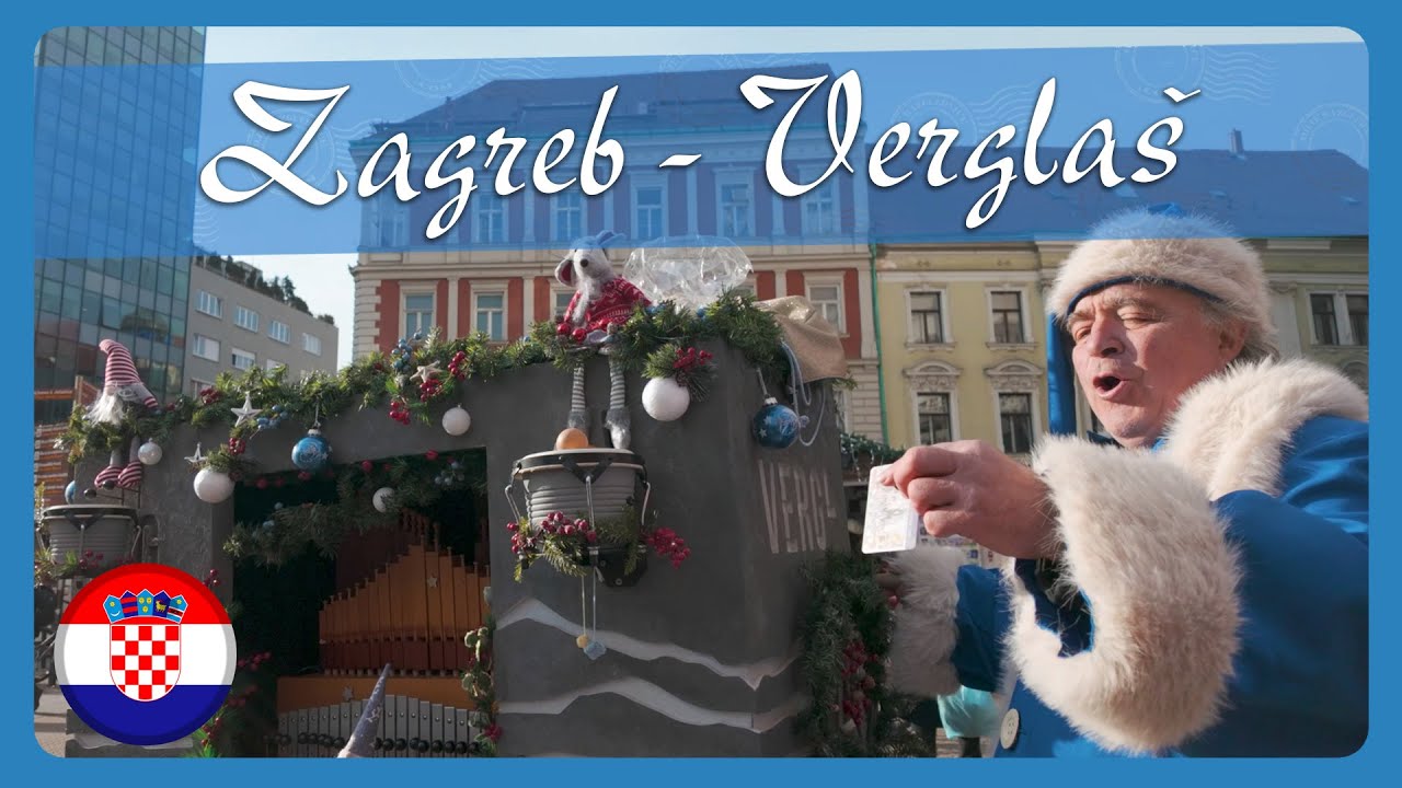 Zagrebački Vergl 🏙️ Miran Hadži Veljković - Dobri duh Zagreba 🎄 Božićni ugođaj na trgu