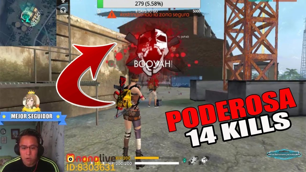 ¡EL ARMA QUE SE VOLVIO LA MAS PODEROSA DE FREE FIRE! famas 14 kills