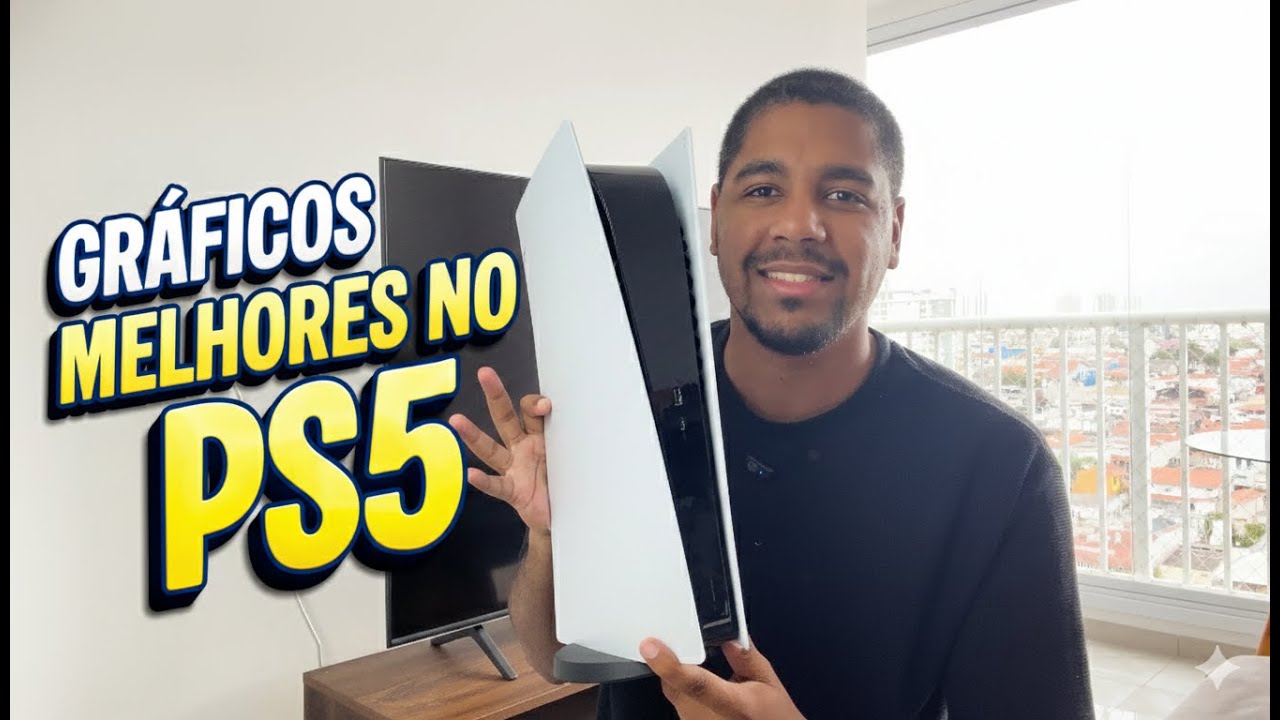 Como MELHORAR IMAGEM e GRÁFICOS do PS5!