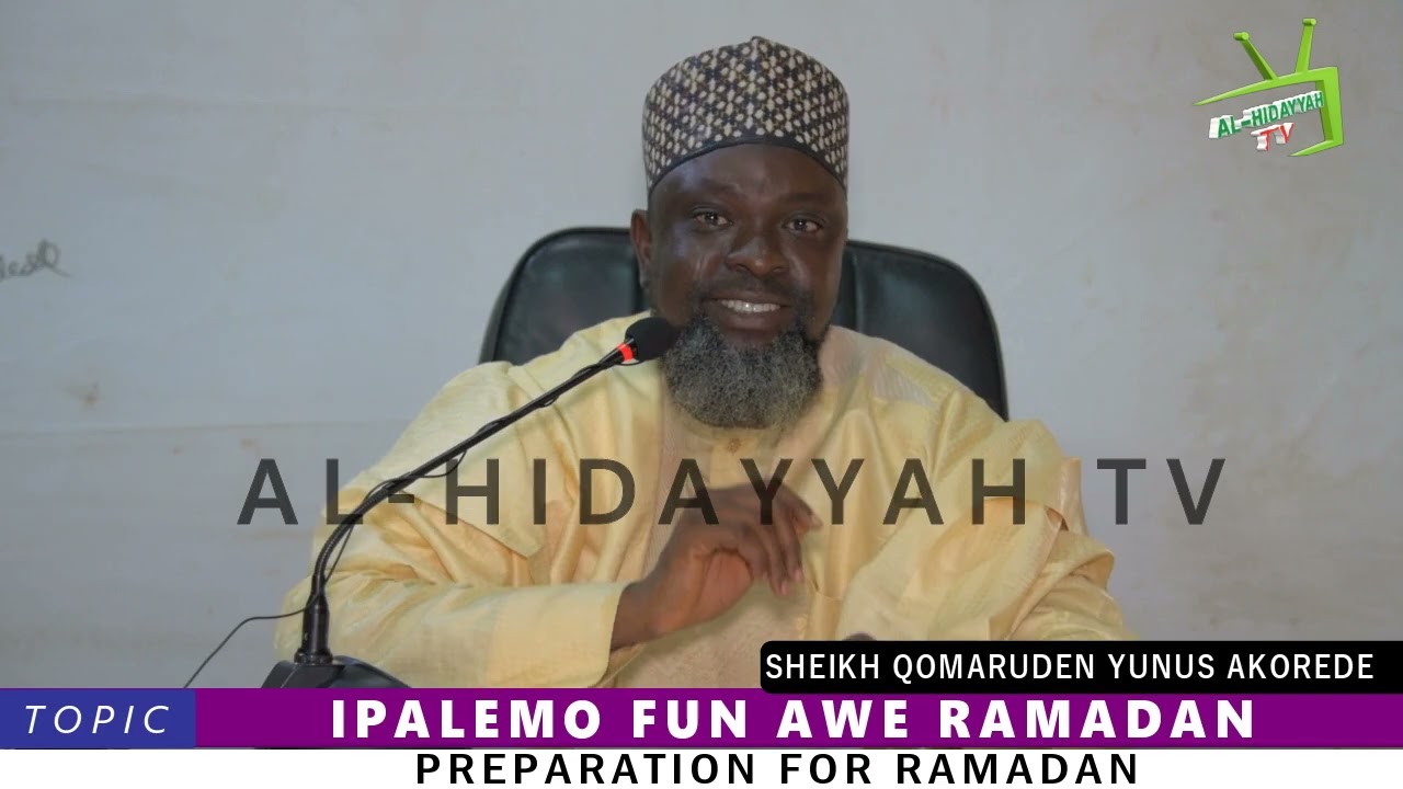 IPALEMO FUN AWE RAMADAN By: Fadilatul Sheikh Qomaruden Yunus Akorede hafizohulloh