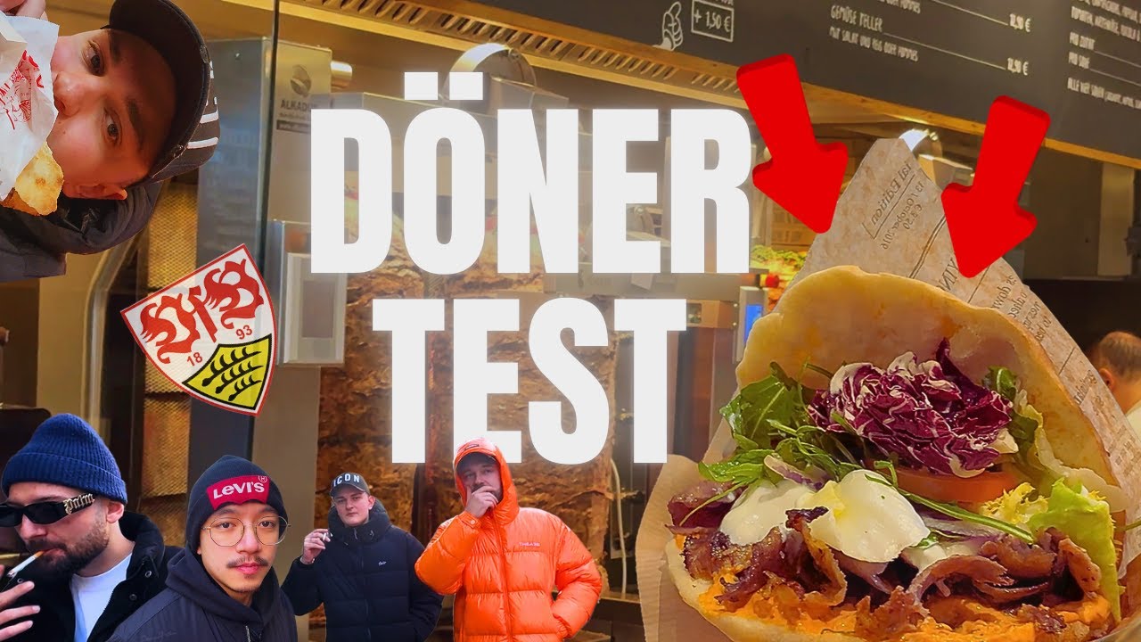 SCHMECKEN STUTTGARTS HYPE DÖNER???🥙🤩 mit Pesch, Acid, Vu und Neno🔥