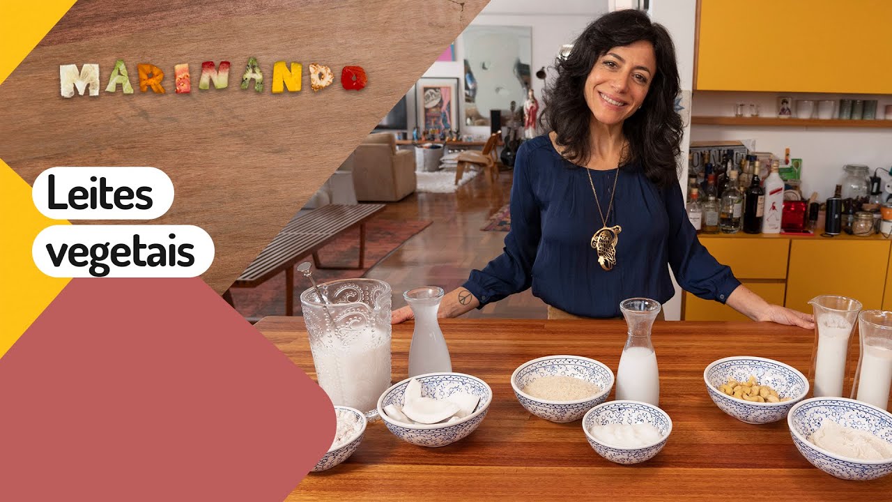 MARINANDO: RECEITAS DE LEITES VEGETAIS E VEGANOS COM MARINA PERSON