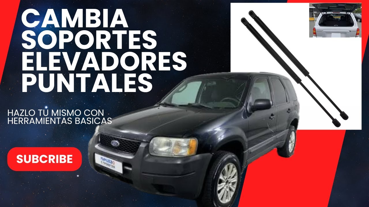 Soportes de SUV ventana vidrio trasero Ford Escape