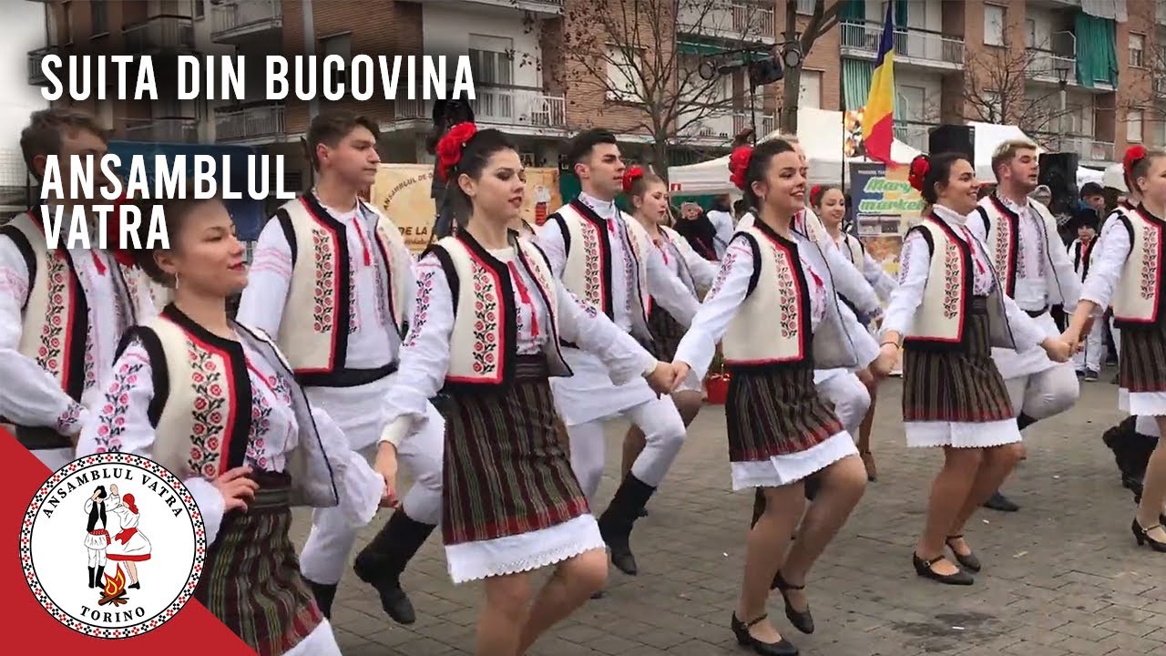 Suita din Bucovina - Ansamblul Vatra - Adolescenti