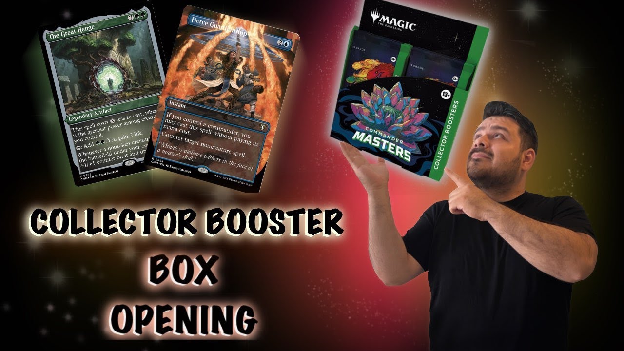 Are these Worth it? | COMMANDER MASTERS Collector Booster Box Opening with Pricing!