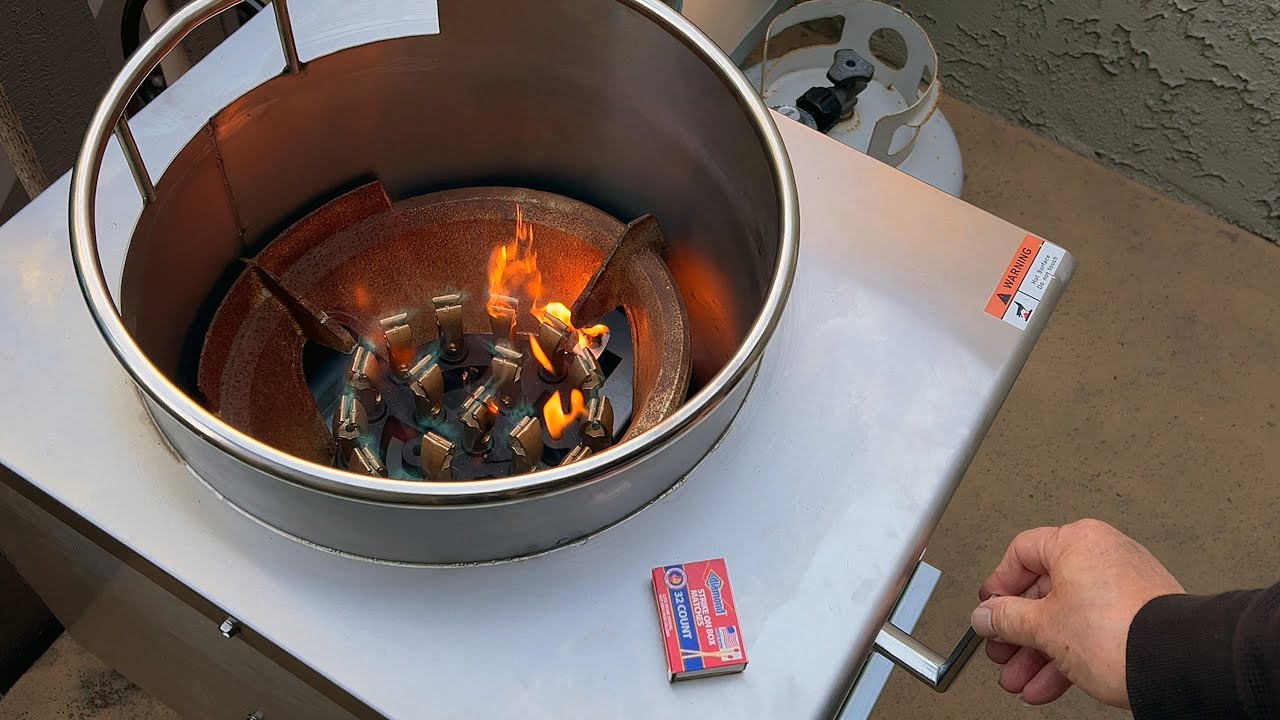 How To Convert A Natural Gas Wok Range To Propane./Model #351 WOKR.