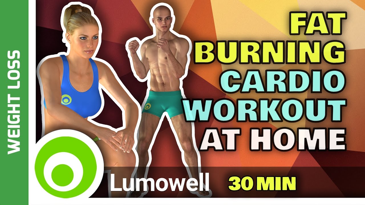 30 Minute Fat Burning Cardio Workout At Home