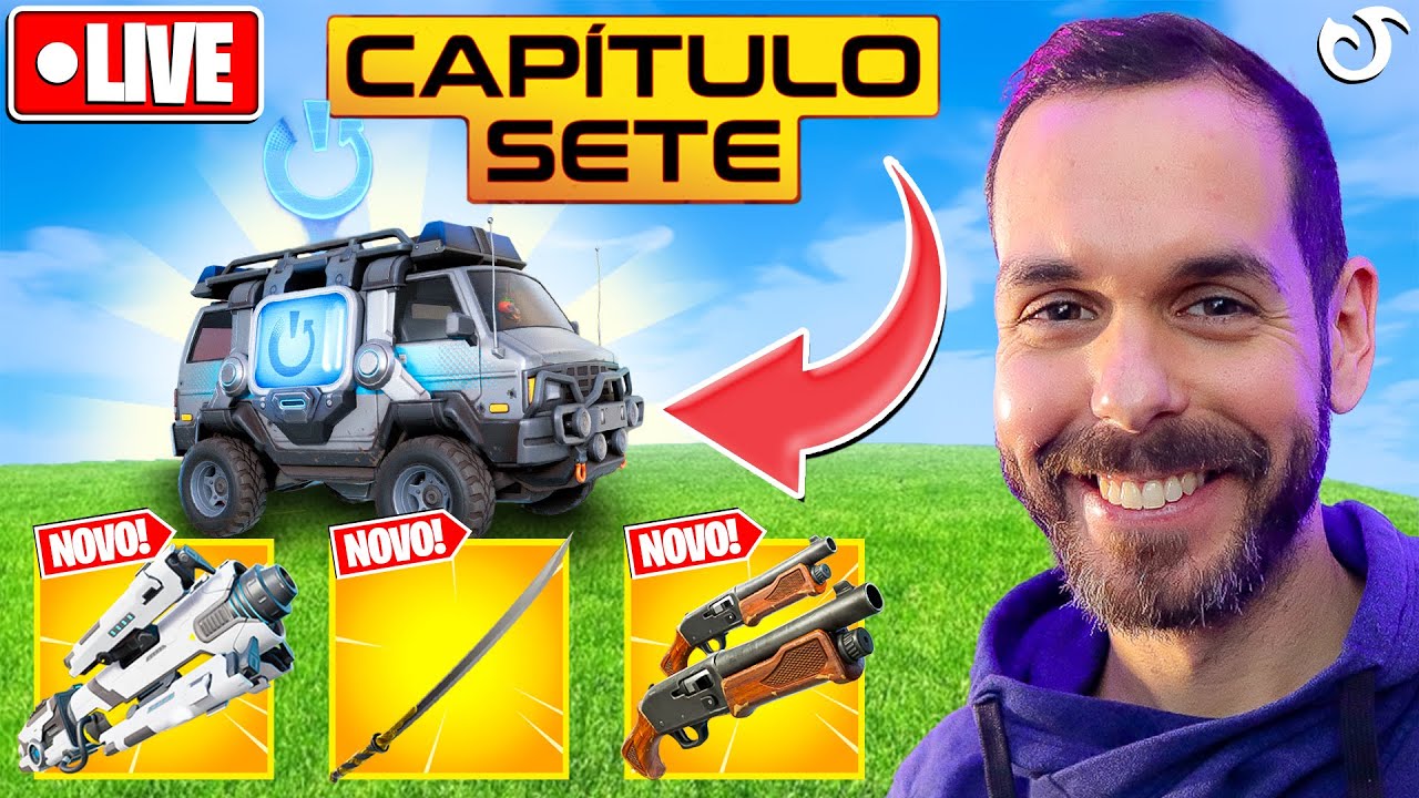 PROJETO NOVO??!! E O FORTNITE TEM UPDATE!
