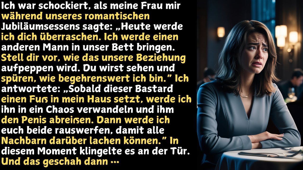 Frau betrügt mich beim Jubiläums-Dinner: Trennung & Rache - Herzzerreißende Audio-Story