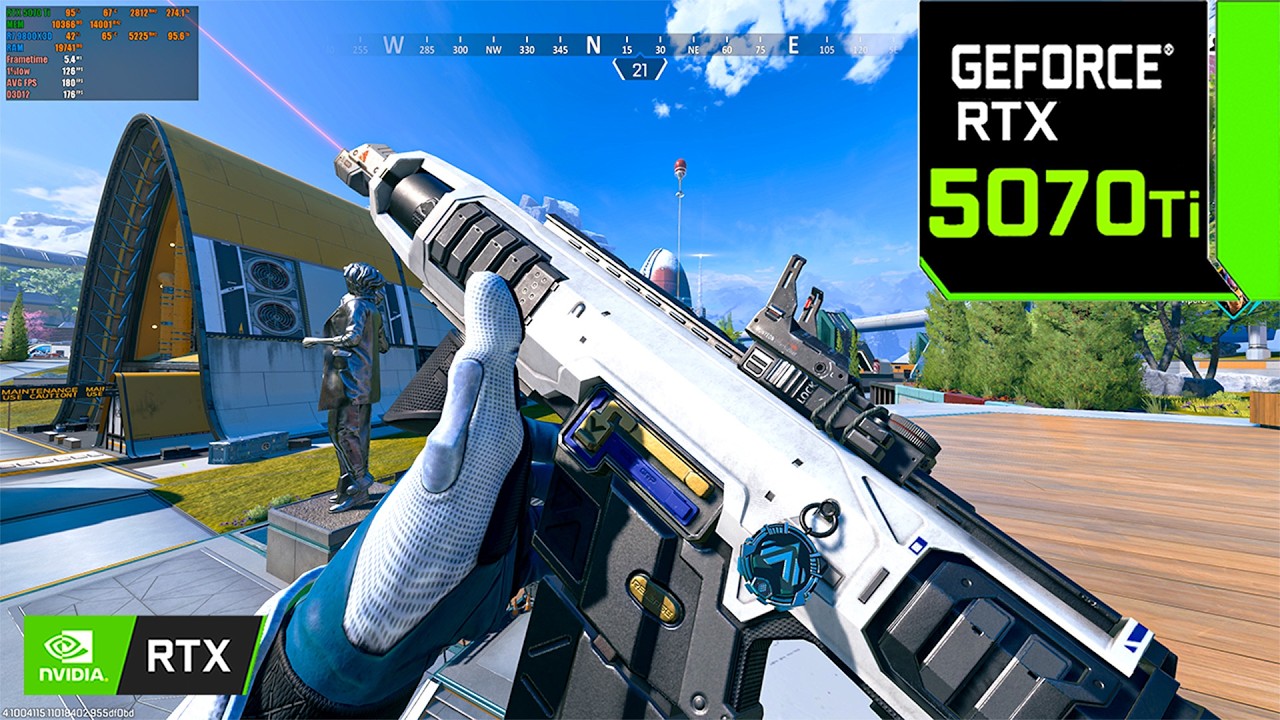 Apex Legends: 29 сезон | RTX 5070 Ti 16 ГБ + AMD Ryzen 7 9800X3D (4K Ultra Graphics)