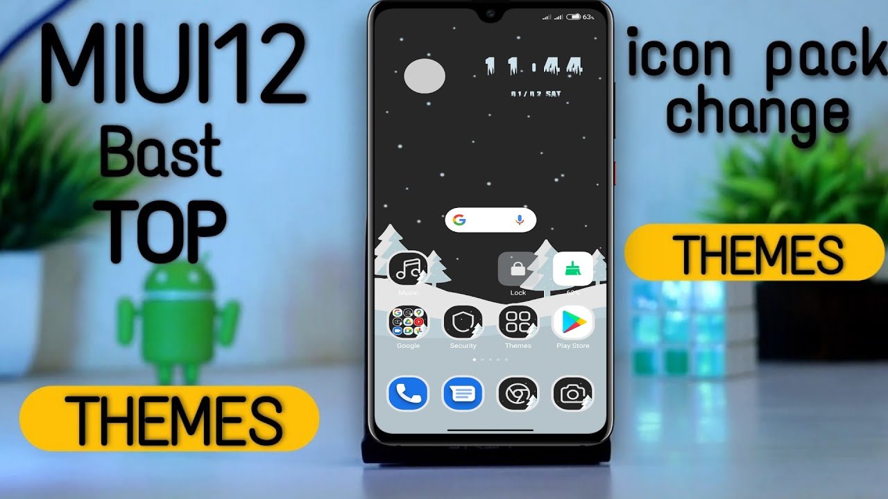 MIUI 12 Theme for Xiaomi Devices with Official Theme Store