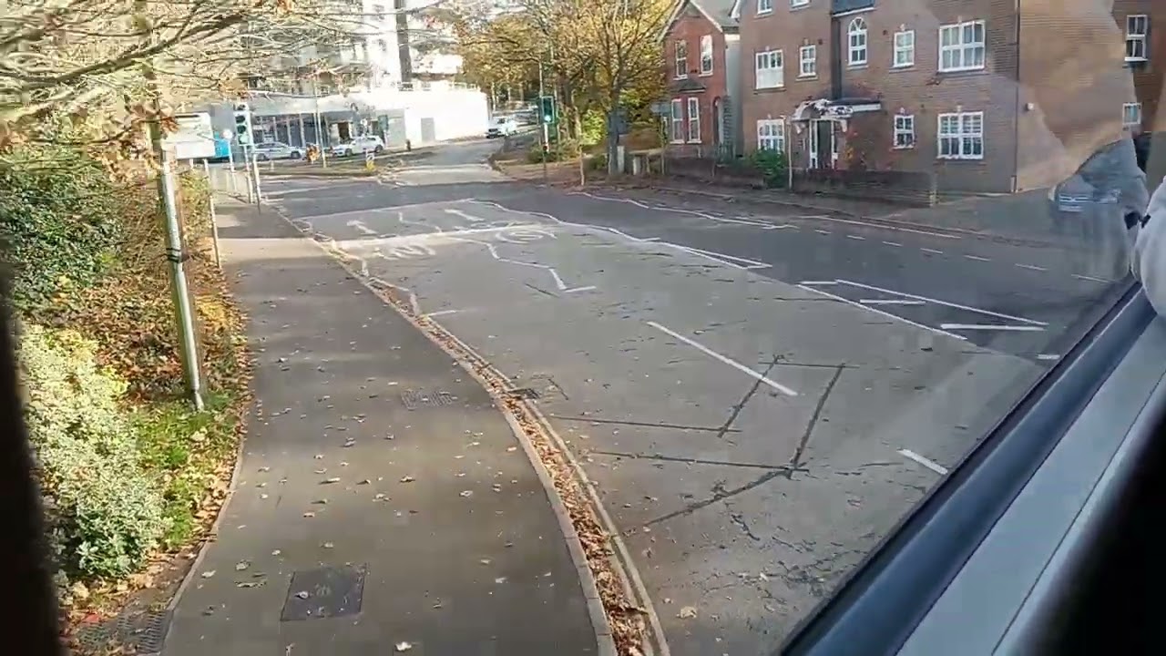 Taking the Bus Home from Farnborough – Full Journey Vlog