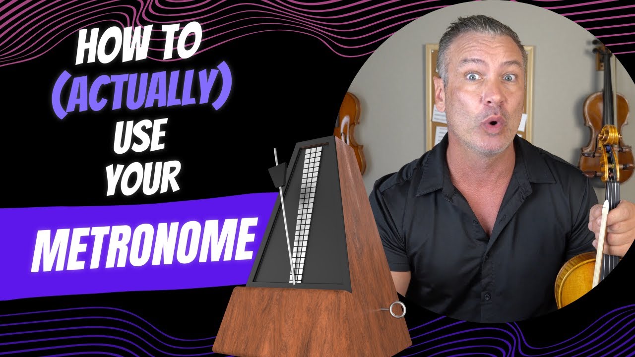 Как пользоваться метрономом (для занятий на скрипке)