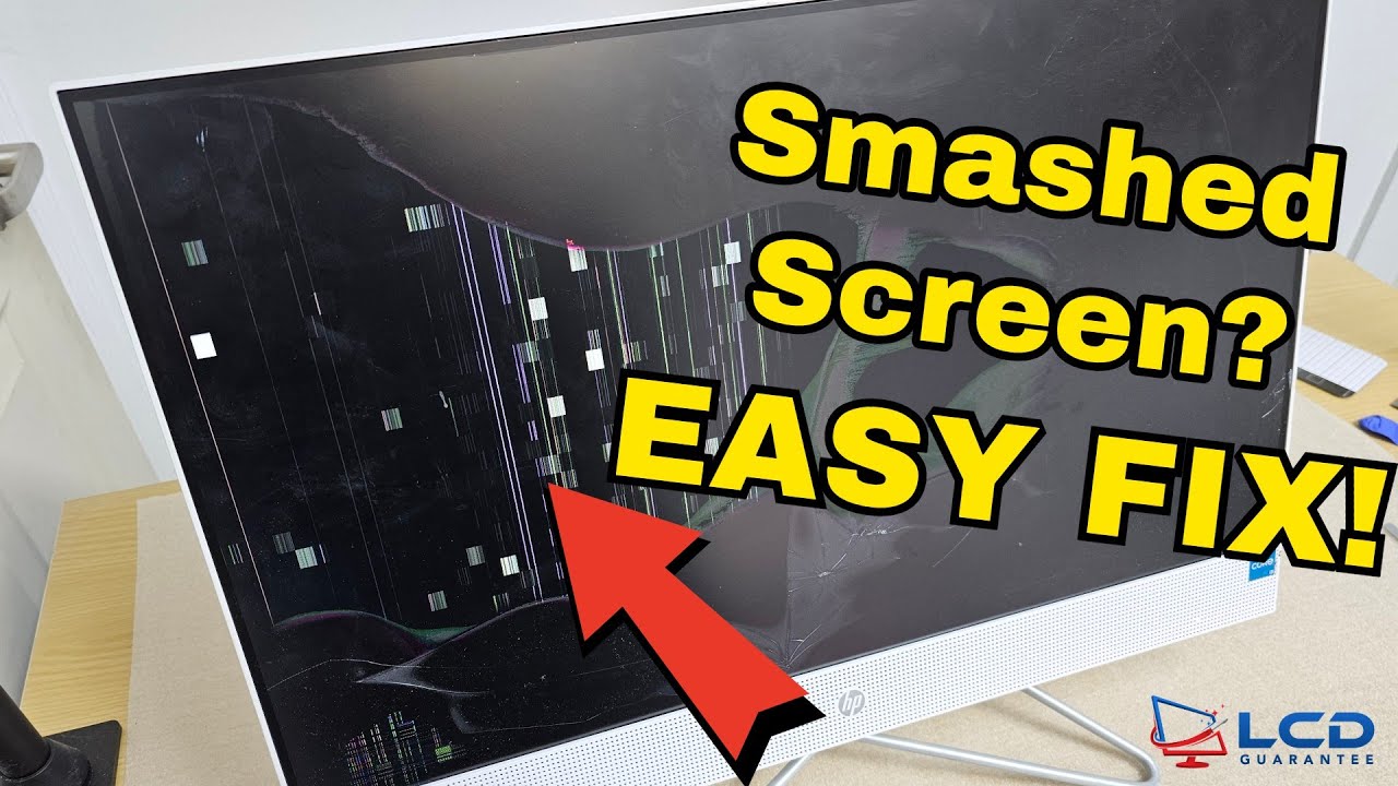 HP 24-CB 24-CB1023W LCD Screen Repair – How to Replace the Display