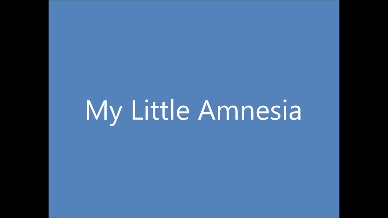 My little amnesia (Quick speedpaint)