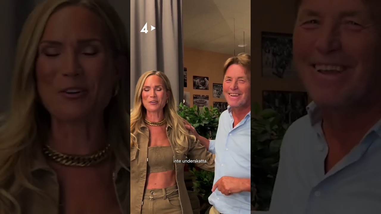 Marie Serneholt och Thomas Bodström från Förrädarna gör 