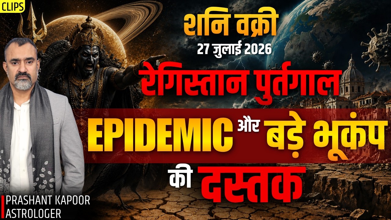 Saturn Retrograde July 2026: Astrological Predictions on Portugal, Earthquakes & Epidemic