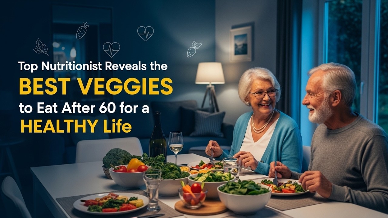 Top Nutritionist Reveals the BEST VEGGIES to Eat After 60 for a HEALTHY Life