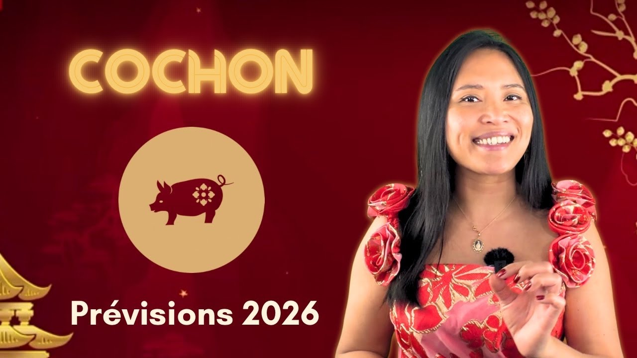Cochon 🐖 – Prévisions énergétiques 2026 | Année du Cheval de Feu