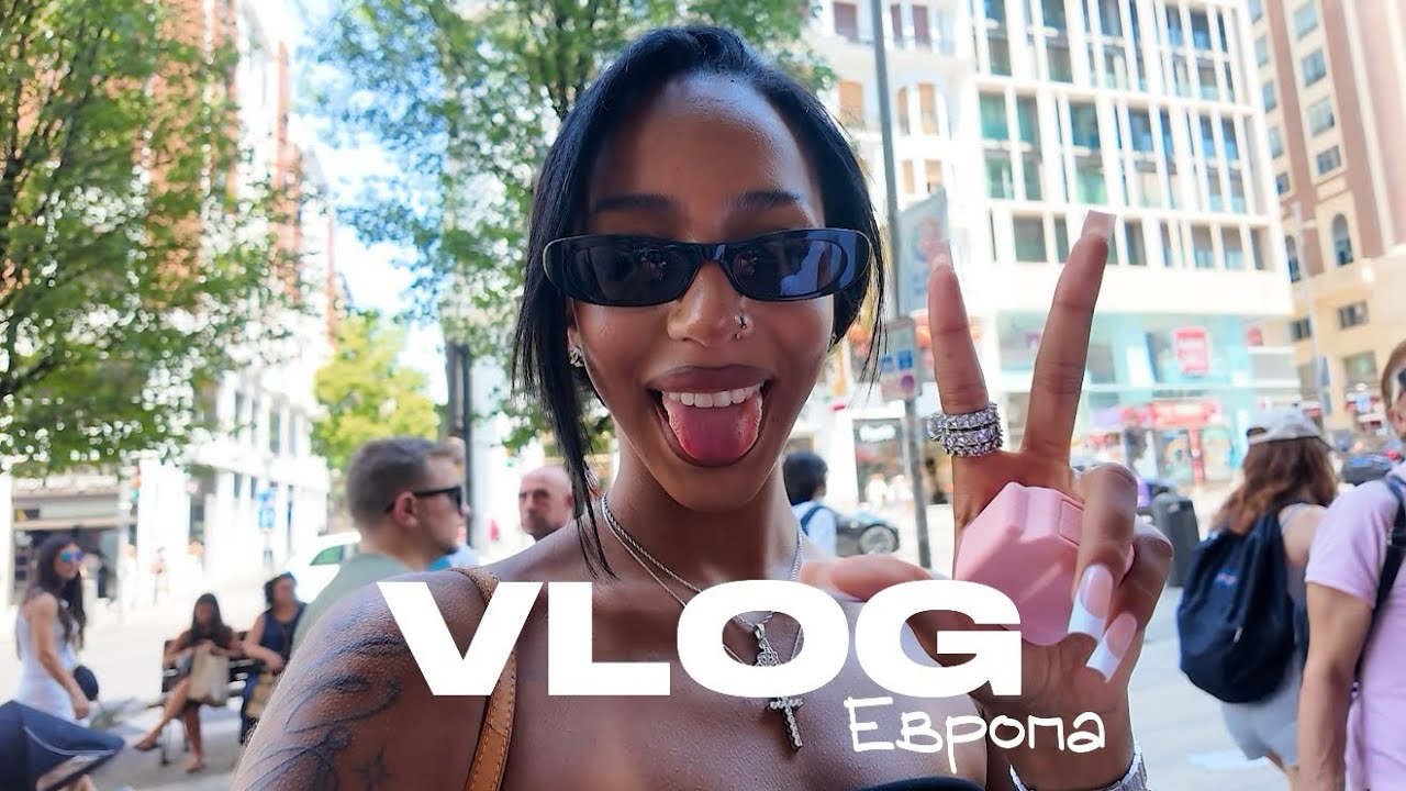 VLOG MADRID / FIGHT with a taxi driver / SHOPPING / MISSED our flight