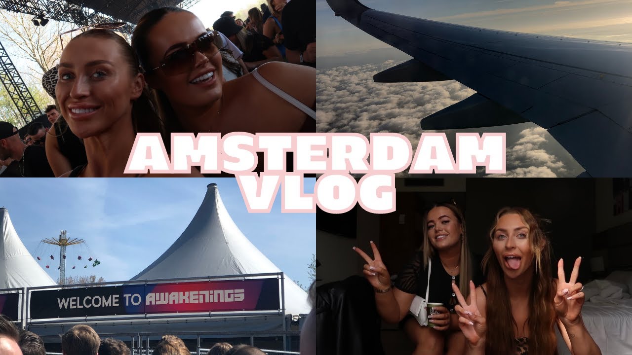 amsterdam vlog | AWAKENINGS EASTER FESTIVAL 🐣🖤 APRIL 2022