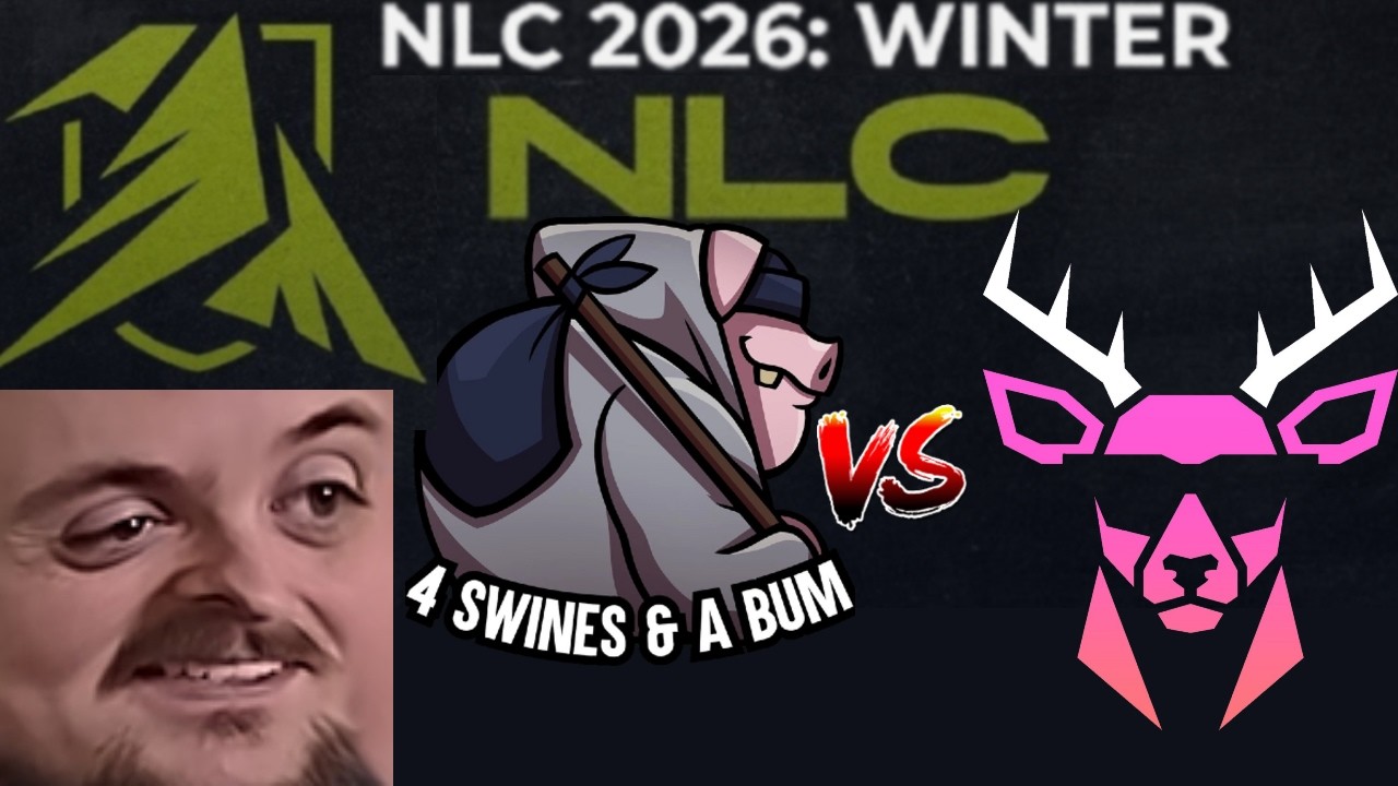 Forsen Plays NLC 2026 Winter – Game 6 (4S&B vs DEER)