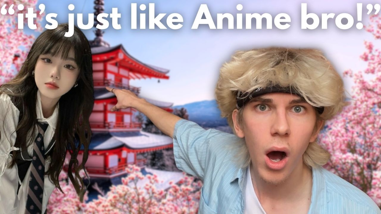 The white guy in Japan experience