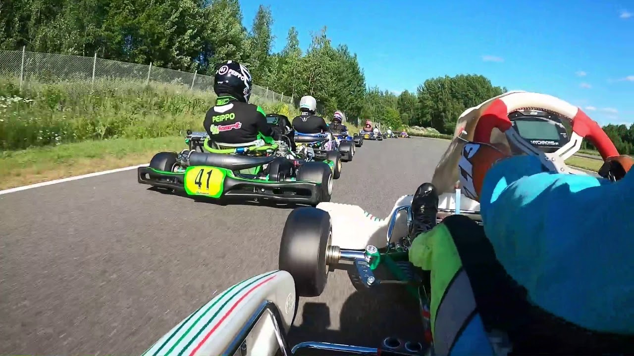 IAME Series Finland 2020 - X30 Senior A-Final, Sunday - Kouvola 28.6.2020
