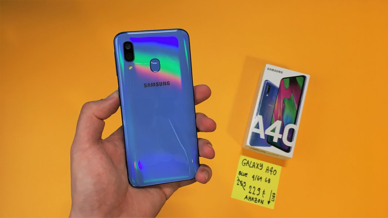 Samsung Galaxy A40 Unboxing - A Compact BEST BUY!