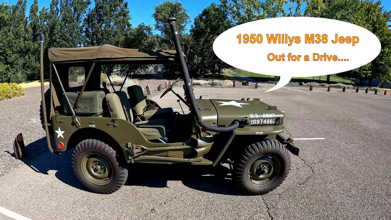 Willys Jeep M38 — поездка на фермерский рынок