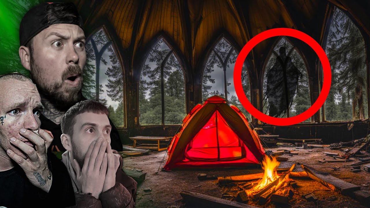 "I AM THE DEVIL" HAUNTED CAMPING AT HELL HOUND GRAVEYARD | HOUND OF THE BASKERVILLES