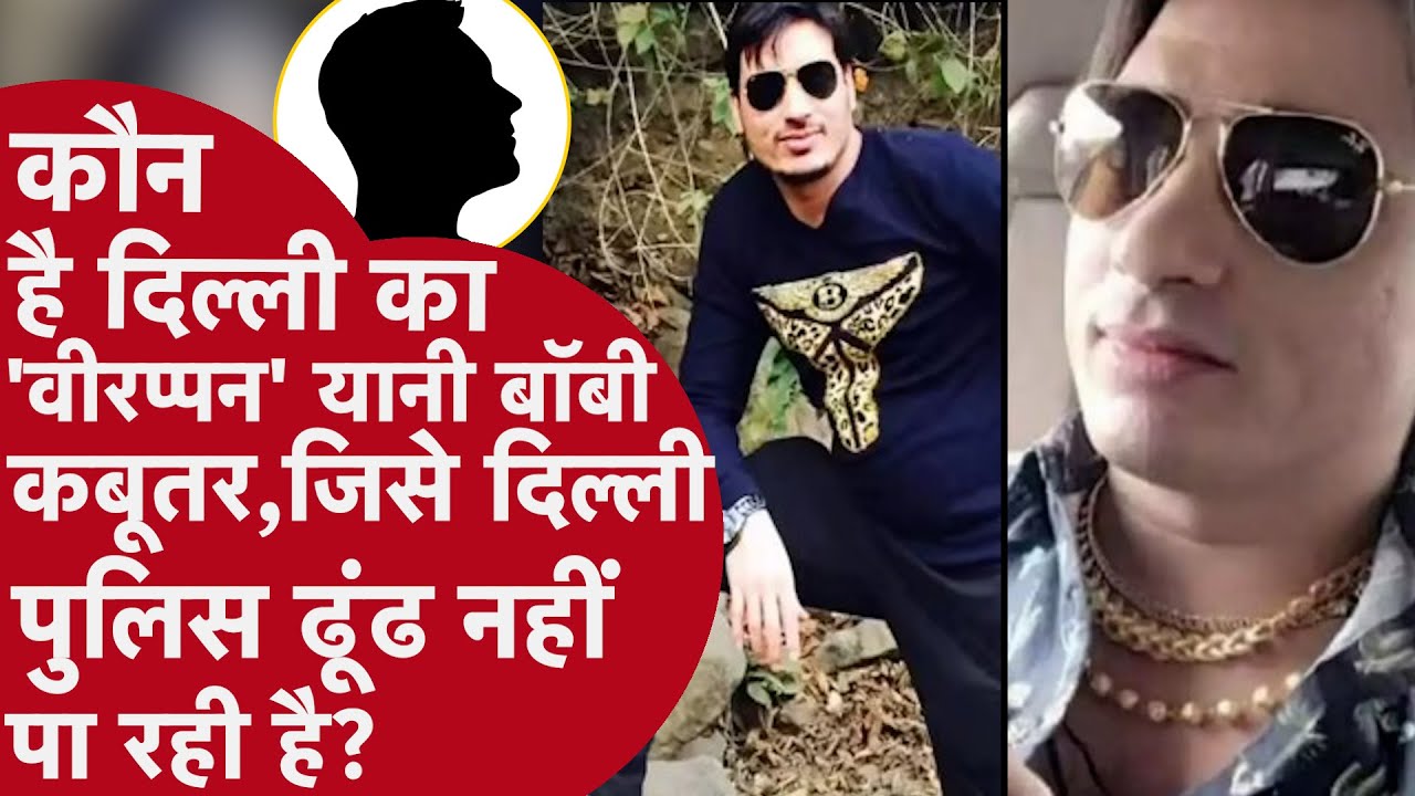 Delhi Jafrabad Murder -  दिल्ली का नया वीरप्पन बन गया है गैंगस्टर बॉबी उर्फ कबूतर, पुलिस हुई नाकाम
