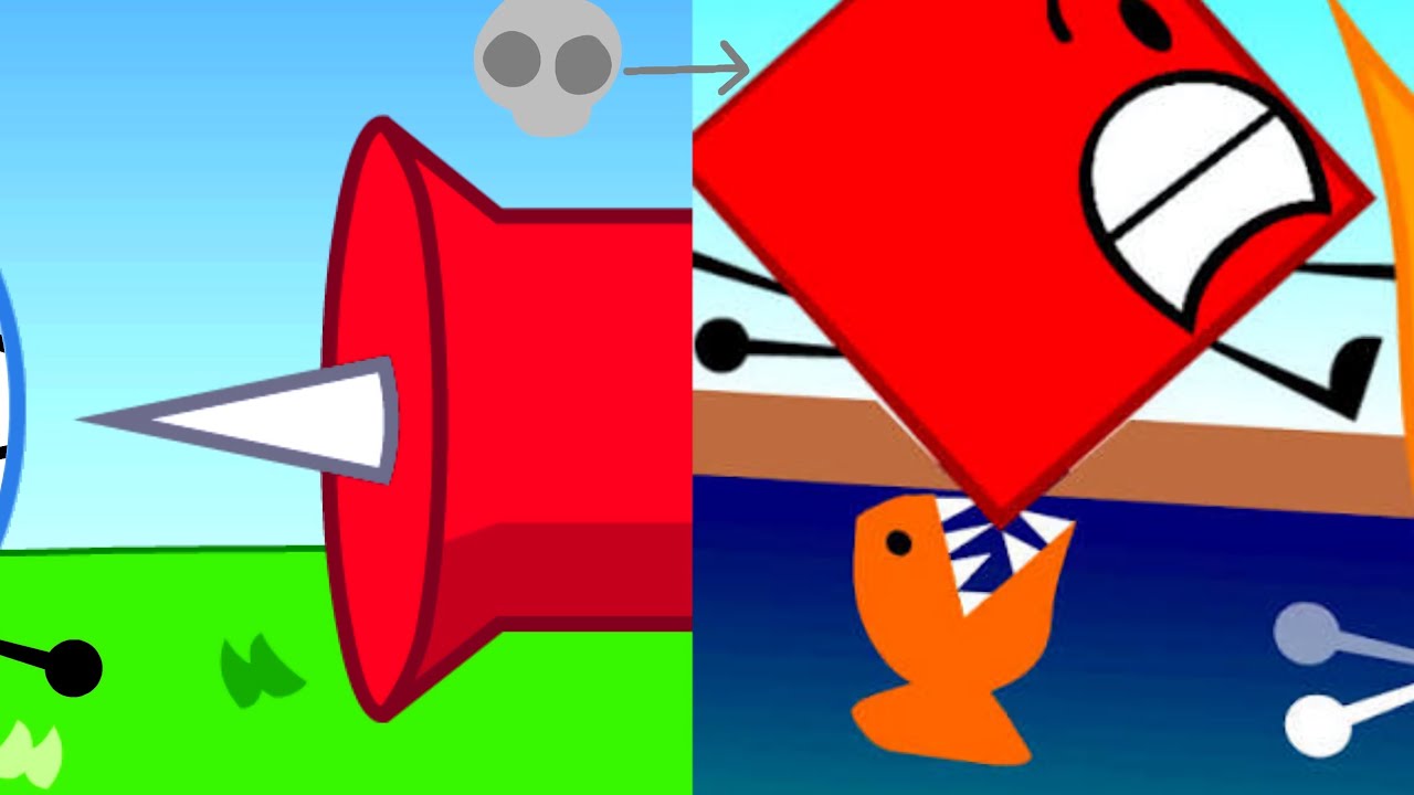 BFDI but if someone dies it skips to the next episode (P4)
