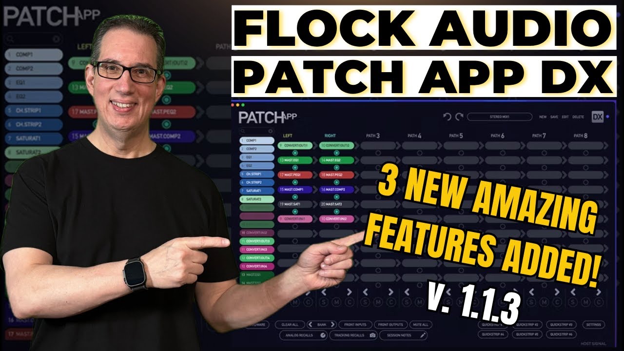 Flock Audio Patch XT | NEW UPDATES For DX APP