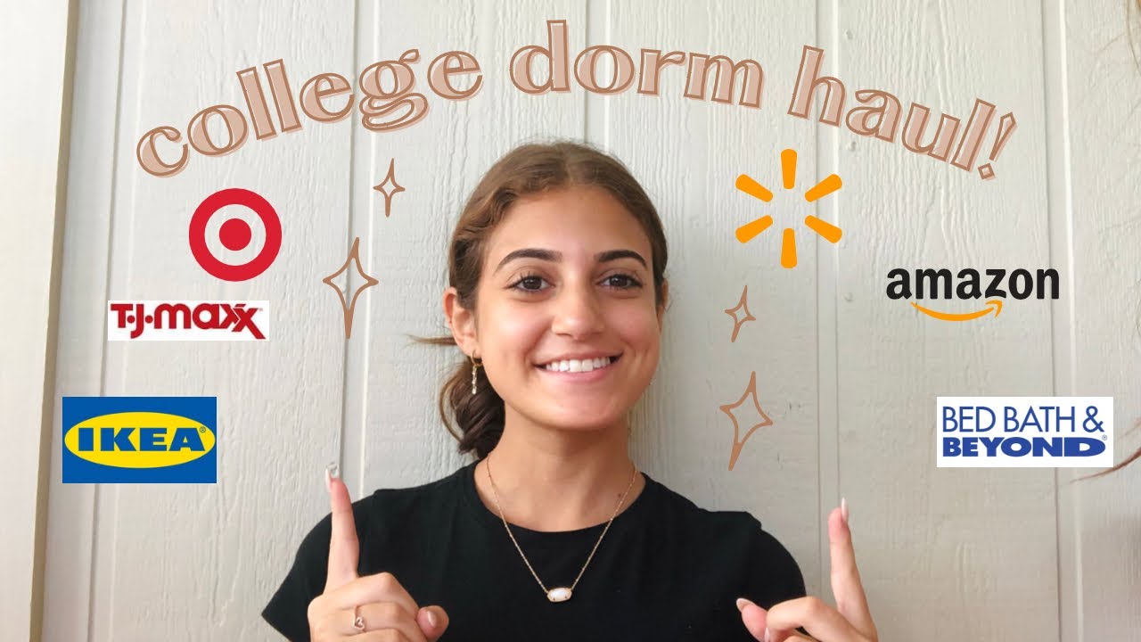 Huge College Dorm Haul **freshman year**