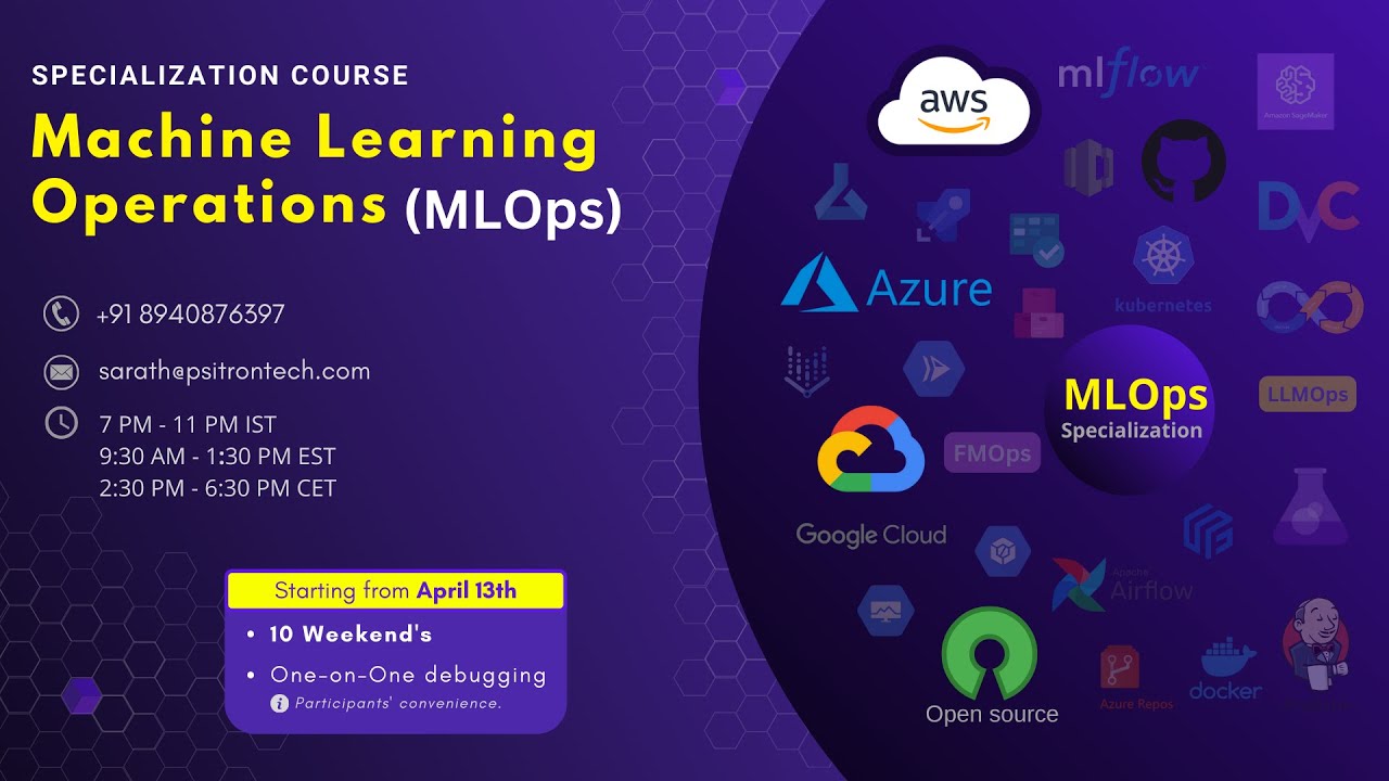 MLOps Certification program | LLMOps training | Generative AI | FMOps training