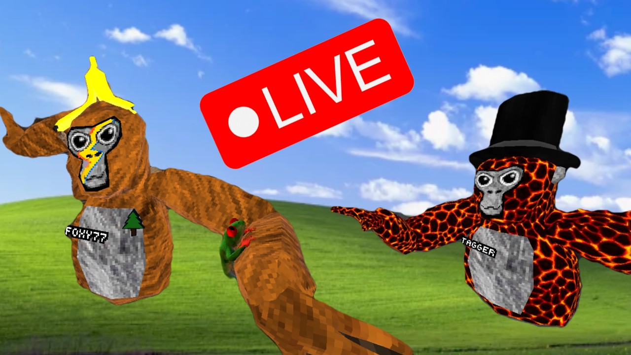 GORILLA TAG LIVE! 20 player lobbies!