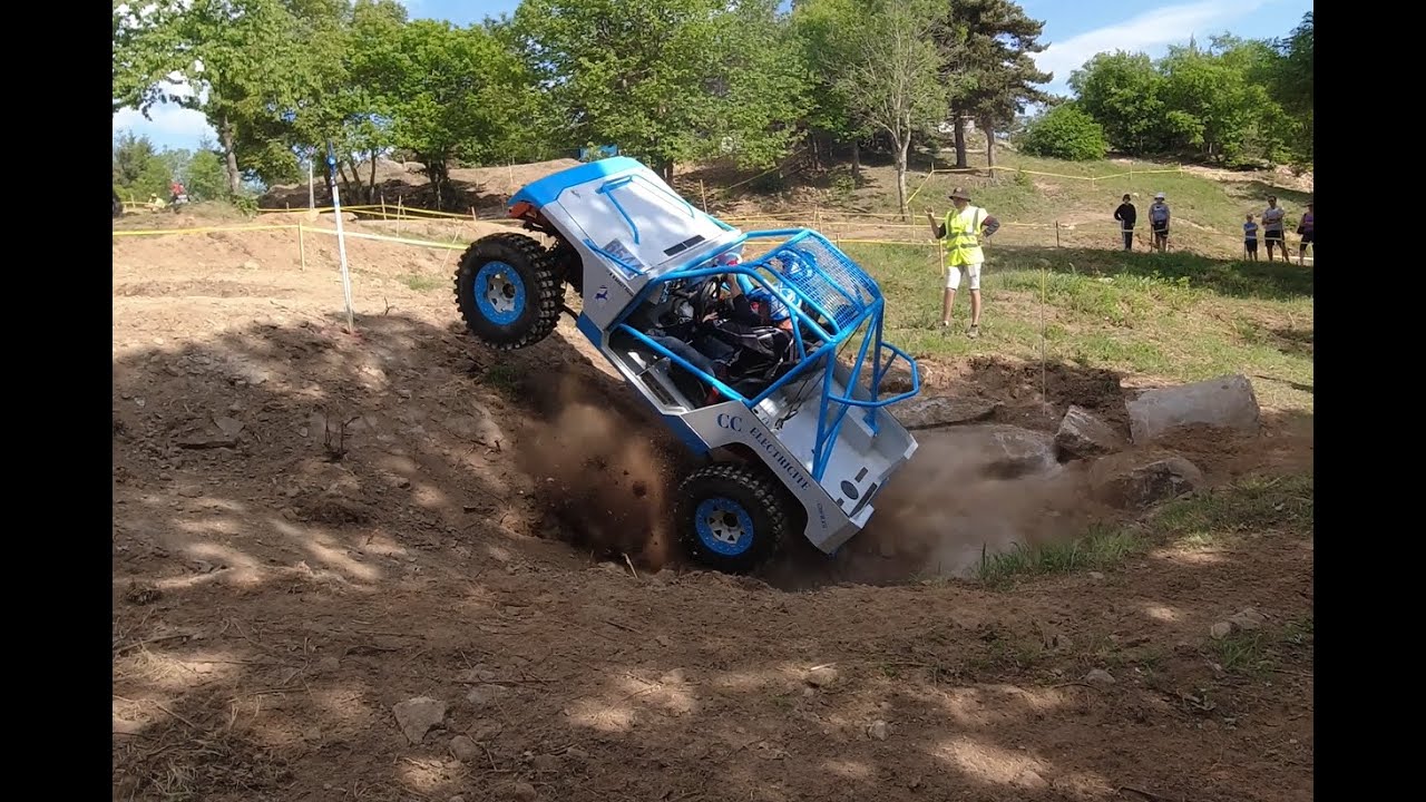 Trial 4x4 saint Martin de Valamas 2022 (show, crash and onboard)