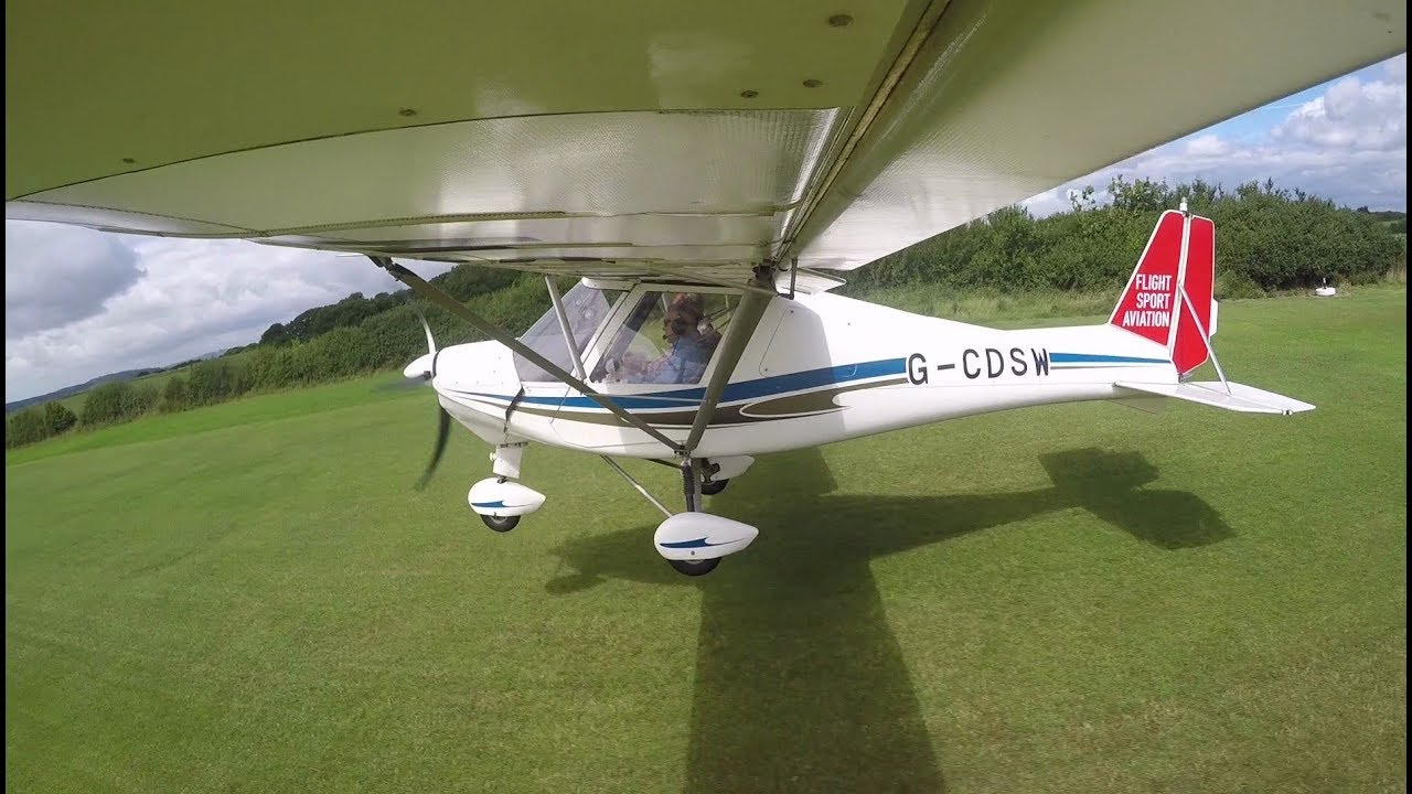 Flight in a C42 microlight from Deanland, Flight Sport Aviation