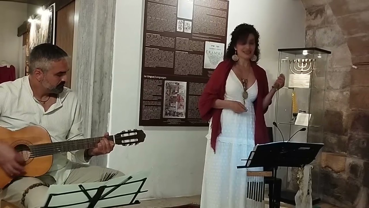 Vania Palumbo e Vito De Lorenzi. Live al Museo Ebraico, Lecce
