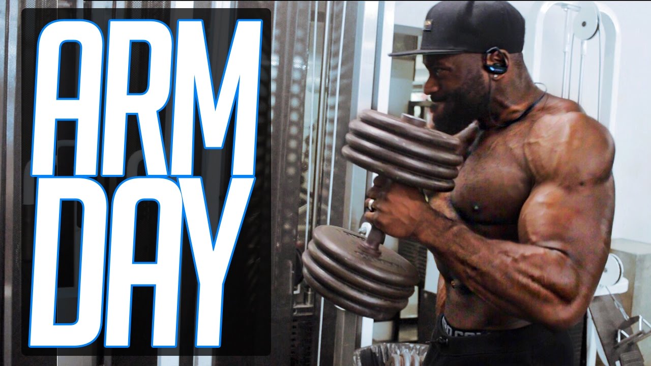 ARM WORKOUT FOR MASS | TERROLL LEWIS X GABRIEL SEY